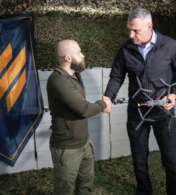 Ще 3 тисячі дронів Київ передав бійцям Третього армійського корпусу, - Кличко