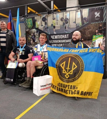 Ветеран із Рівненщини здобув перемогу на Першому відкритому чемпіонаті з кросфіту