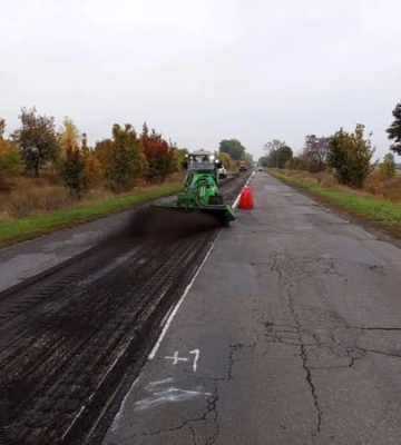 На Полтавщині розпочали ремонт автодороги Лубни - Миргород - Опішня