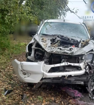 Сьогодні в Білопіллі російський безпілотник поцілив в авто з енергетиками