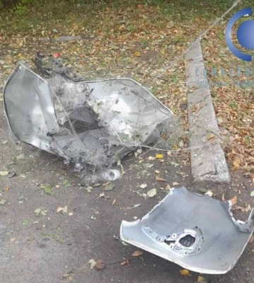 Російський безпілотник атакував бригадний автомобіль «Сумиобленерго»
