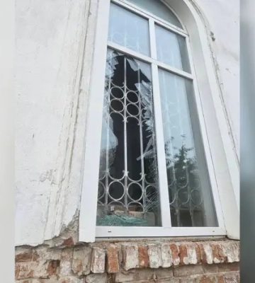 Внаслідок нічної атаки по Полтаві пошкоджено храм ПЦУ