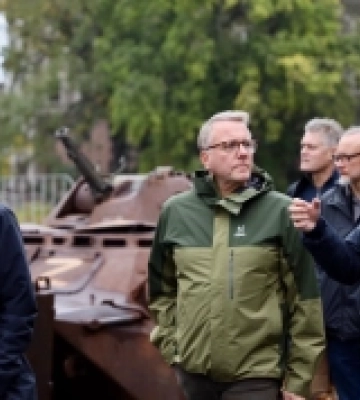 У Миколаєві Віталій Кім провів зустріч із міністром бізнесу, промисловості та фінансових справ Королівства Данія
