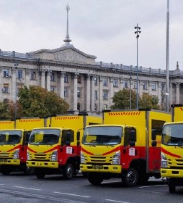 Миколаїв отримав нові аварійні автомобілі від Данії