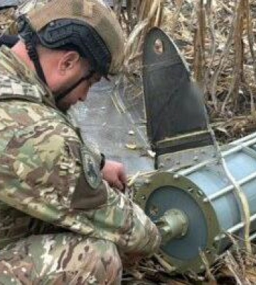 Вибухотехніки Полтавщини знешкодили бойову частину ворожого дрона