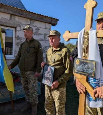 На Волині попрощалися із 24-річним захисником Петром Жуком 