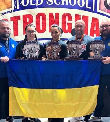 Збірна України з богатирського багатоборства здобула чотири нагороди чемпіонату світу