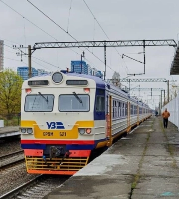 Київська кільцева електричка сьогодні курсуватиме за планом
