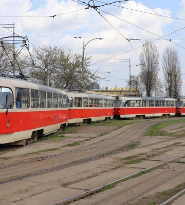 В Киеве после атаки РФ изменено движение общественного транспорта, часть маршрутов не работает