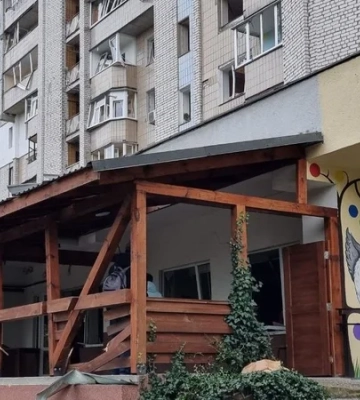 В Каневе Черкасской области из-за атаки РФ пострадали 10 человек, среди них ребенок