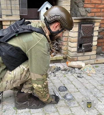 У Кременчуці виявили уламки ракети рф з можливою касетною бойовою частиною