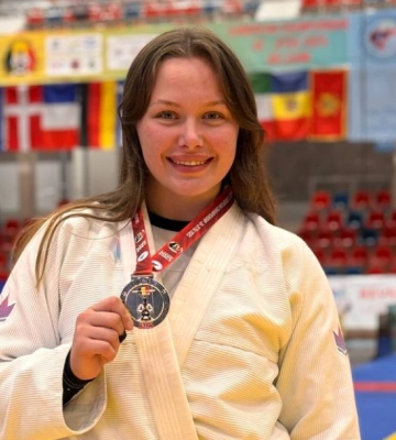 Спортсменка із Шостки стала чемпіонкою Європи з джиу-джитсу