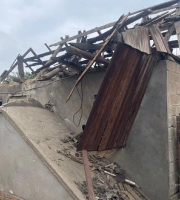 Окупанти атакували Нікопольщину та Кривий Ріг: пошкоджено будинки, заклади освіти та підприємства. ФОТОрепортаж