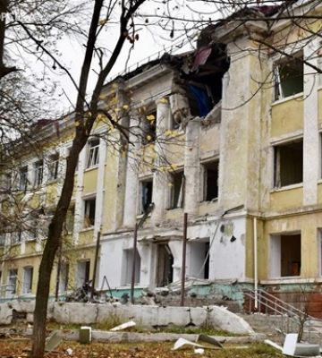 У Краматорську внаслідок атаки російських дронів пошкоджена школа імені Степана Чубенка