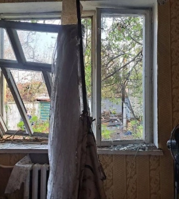 Внаслідок російської атаки в двох районах Одеси пошкоджено будинки