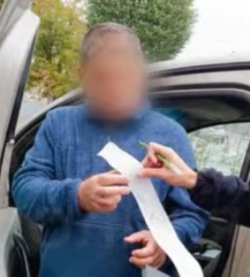 У 10 разів перевищив норму: у Луцьку спіймали п'яного водія (відео)
