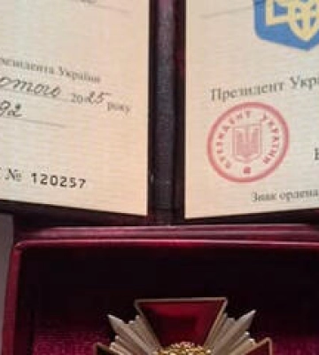 Воїн з Полтавщини отримав орден Богдана Хмельницького