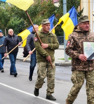 На Ковельщині попрощалися із загиблим воїном Михайлом Гарбузом 