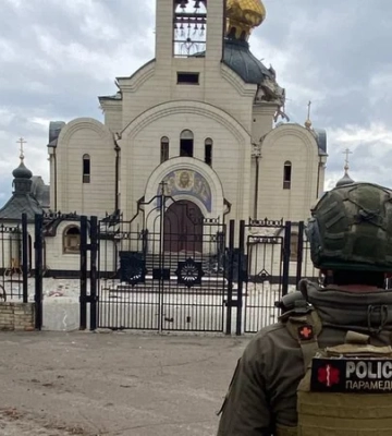 Росіяни скинули бомбу на територію храму в Донецькій області: є загиблі та поранені