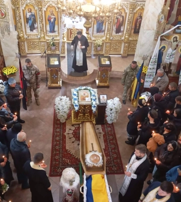 На Волині прощалися з загиблим військовим Іваном Горбачем