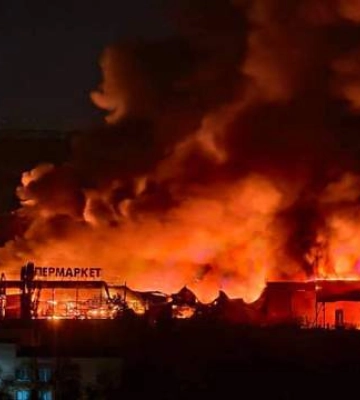 "Глянули — Сігма горить". Що відомо про вибухи та пожежу тимчасово окупованому Донецьку