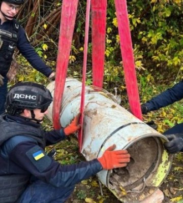 На Чернігівщині знешкодили бойову частину російської ракети «Іскандер-К»