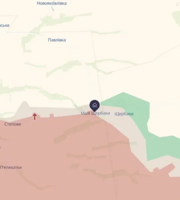 В ходе контрнаступления на Запорожском направлении деоккупированы Малые Щербаки и Щербаки. ВИДЕО