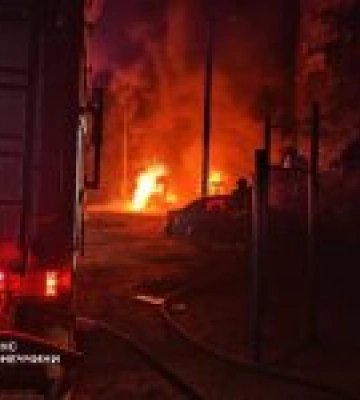 Рятувальники Донеччини ліквідували 6 пожеж внаслідок російських обстрілів