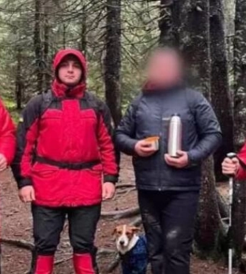 Під час спуску з Говерли заблукав турист із Рівного