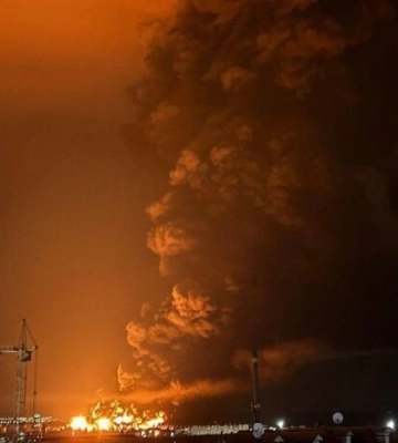 В окупованому Криму дрони атакували нафтобазу (фото, відео)