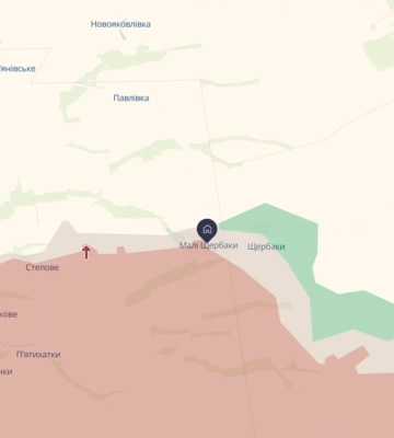Військові здійснили контрнаступ на Запоріжжі: звільнили Малі Щербаки, Щербаки й прилеглі території