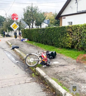 У Рівному внаслідок ДТП загинув мотоцикліст