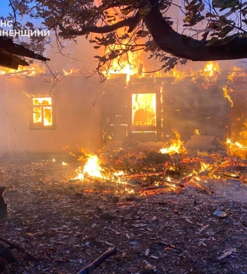 На Рівненщині під час пожежі в житловому будинку виявлено тіло чоловіка