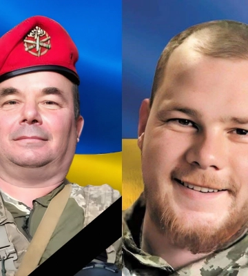 Жителі Рівненщини провели останньою земною дорогою двох захисників