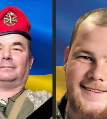 Жителі Рівненщини провели останньою земною дорогою двох захисників