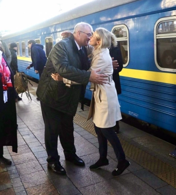 Голова дипломатії ЄС Каллас прибула до Києва