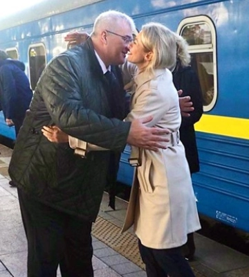 Каллас прибыла с визитом в Киев