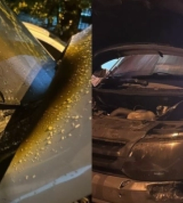 В Одесі 15-річна дівчина підпалила чуже авто