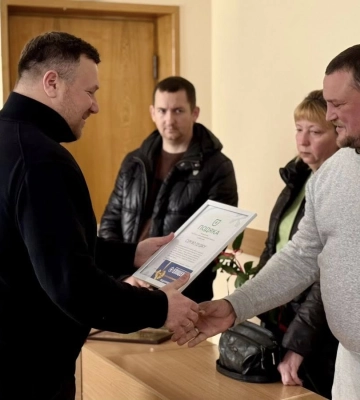У Нововолинську вручили нагороди ветеранам і родинам військових 