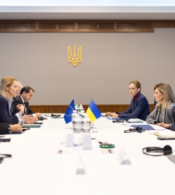 Зеленська і Каллас обговорили питання безпеки українських дітей