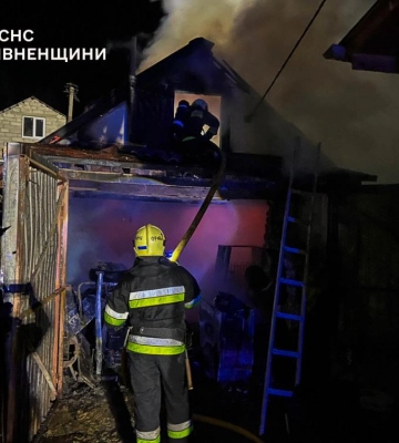 Через недоліки конструкцій пічного опалення на Волині горіли дві господарські споруди