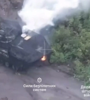 В “Азові” показали, як знищили 16 одиниць техніки РФ під Добропіллям