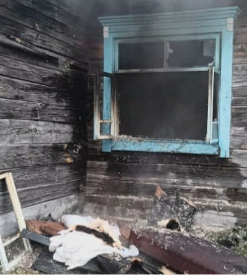 У пожежі на півночі Рівненщини загинула літня жінка
