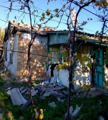 Російські війська обстріляли з артилерії Милове на Херсонщині, є пошкодження