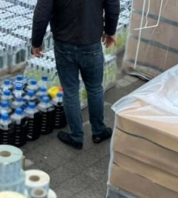 У Львові виявили підпільний цех із виготовлення контрафактного алкоголю