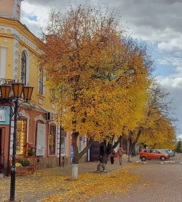 Світлини осінніх пейзажів окупованого Старобільська Луганської області зʼявилися у мережі