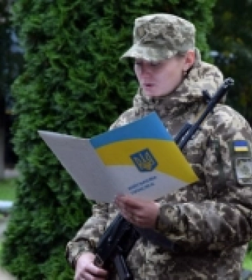 На Волині новобранці прикордонної служби склали військову присягу