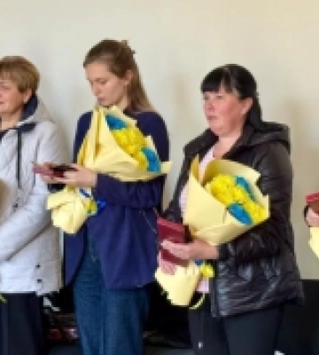 У Вараші родинам мужніх захисників вручили посмертні ордени воїнів