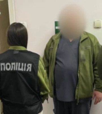 На Одещині затримали начальника одного з відділень військової клініки за хабарництво