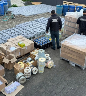 У Львові викрито підпільний цех з виготовлення контрафактних алкогольних напоїв, - прокуратура